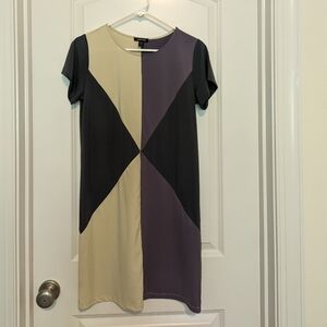Vintage Colorblock Dress